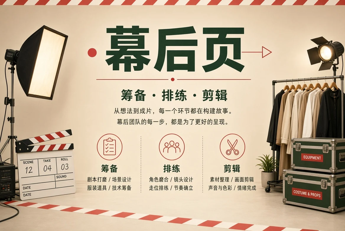 幕后制作流程知识